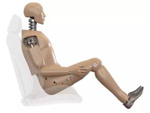 50ème ATD mâle avec mannequin enduit de vinyle de genoux de curseur de boule pour l'essai de retenue de sécurité de véhicule - Product Image 3