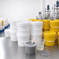 Composé de scellement en silicone bicomposant A+B, imperméable et isolant