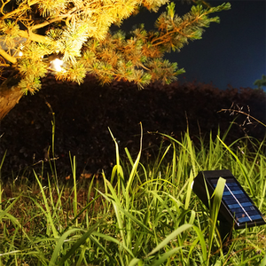 Lampara de pared LED, không thấm nước IP65 con cảm biến de movimiento Para exteriores, luz năng lượng mặt trời Para Jardin 32LED Ajustable - Product Image 4