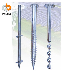 Anclaje <span class=keywords><strong>de</strong></span> poste <span class=keywords><strong>de</strong></span> pila <span class=keywords><strong>de</strong></span> tornillo <span class=keywords><strong>de</strong></span> tierra helicoidal galvanizado ISO - Product Image 2