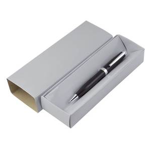 Boîte en carton couleur argent, stylo non inclus, conteneur de stockage pour supports papier - Product Image 1
