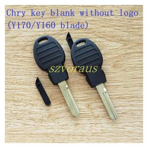 車のためのロゴ (Y170ブレード) なしでキーブランクの高品質クライスラートランスポンダーキー - Product Image 3