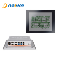 NODKA Ordenador Industrial sin Ventilador de 15 Pulgadas para Exteriores, CPU I5/I7 de 6ª/7ª/8ª Generación, Panel Táctil PCAP, Jiangsu