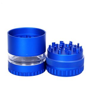 Good Selling Wholesale Tobacco <b>Grinder</b> Classic Different Color Aluminium Alloy <b>Herb</b> <b>Grinder</b> - Product Image 2