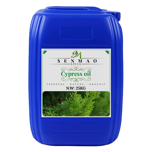 Huile essentielle de cyprès en vrac en gros, huile de cyprès bleue à étiquette privée, huile de cyprès brute naturelle pure à 100% - Product Image 1