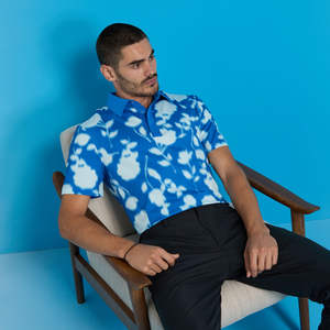 Sublimación impresa de lujo para hombre Polo de Golf que absorbe la humedad Poliéster Spandex Camisas de Hombre Polo Camisas de Golf Logotipo personalizado - Product Image 1