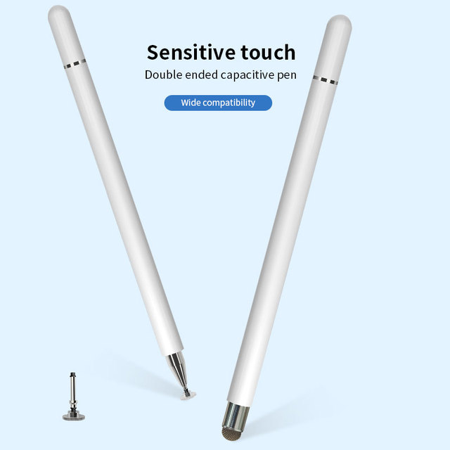 Stylus Replacement Tips Universal Passive Stylus Pen Disc Silicone Round Shape Stylus Tips for Capacitive Touch Screen