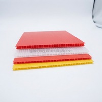 Vente en gros d'usine de feuilles de plastique ondulé creux en PP Corflute colorées de 2 mm