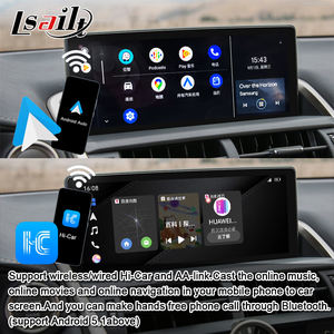 Interfaz automática Lsailt 8G Android para Lexus NX NX200t NX300h 2018-2022 Interfaz de video multimedia con <span class=keywords><strong>Spotify</strong></span>, CarPlay - Product Image 3