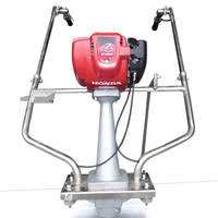 Machine de nivellement de béton vibrante à moteur thermique pour la préparation des surfaces en béton