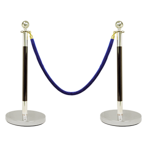 Aangepaste Luxe Intrekbare Riem Wachtrij Lijn <span class=keywords><strong>Crowd</strong></span> <span class=keywords><strong>Control</strong></span> Stanchion Blauw Stand Touw Barrière Lijn Touw Barrière Reling Stand - Product Image 4