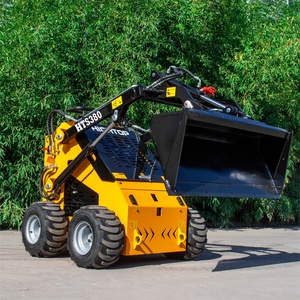 Minicargadora OEM ODM con Ruedas, Capacidad de Carga Operativa de 200 kg, Cucharón de 0.15 m³ para Construcción Residencial y Trabajos de Limpieza de Sitios - Product Image 3
