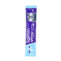 Friandises pour chats AIBAK de haute qualité, bâtonnets de saumon et poulet 16g, tube de nourriture humide le plus vendu, usine OEM, riche en protéines, faible en matières grasses, cru