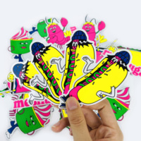 Personnalisé impression die cut autocollants étiquette Adhésif Autocollants personnalisé die cut étiquettes autocollants