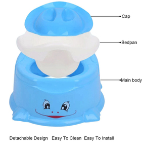 Venta caliente juguetes de plástico bebé baño portátil babyhood orinal bebé plástico silla - Product Image 6