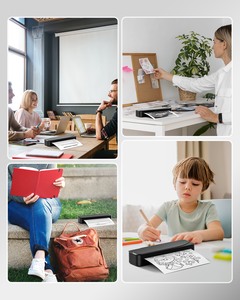 Phomemo M833 A4/2/3 Tragbarer Thermo drucker im Papierformat 300DPI KEIN Tinten drucker für mobile Büros und Studenten - Product Image 6