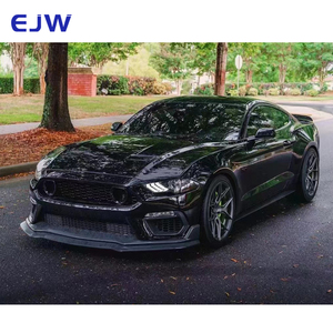 Pare-chocs avant <span class=keywords><strong>Mach</strong></span>-<span class=keywords><strong>1</strong></span> en plastique pour <span class=keywords><strong>Ford</strong></span> <span class=keywords><strong>Mustang</strong></span> 2018-2022, mise à niveau directe d'usine, avec un look musclé complet, état neuf - Product Image 4