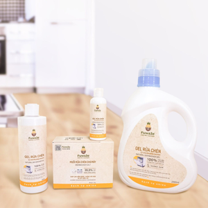 Gel liquide vaisselle naturel ananas biologique certifié ISO HACCP nettoyage de cuisine jetable de fabrication du Vietnam - Product Image 6