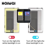 Interruptor Táctil de 12W al por Mayor con Controlador Integrado y Memoria de Color Único/CCT, Sensor Táctil Inteligente para Espejo para Luces Led
