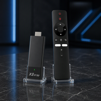 Factory High Performance XS97 S3 BT Streaming Stick H313 2GB RAM 8GB ROM Android Tv Stick Kontrol Suara Bt untuk Home Theater