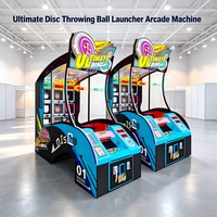 Machine de lancer de disques ultime à monnayeur, simulateur d'arcade à rédemption de tickets, prix usine, pour parc d'attractions intérieur