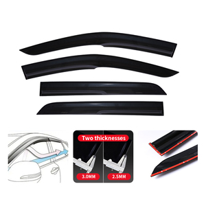 Accesorios para coche, deflectores de ventana, viseras de ventilación, Escudo de lluvia, viseras de ventana de puerta personalizadas, Mugen stylewriter para Volkswagen POLO <span class=keywords><strong>2009</strong></span> - Product Image 6