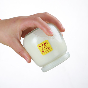 Botol Jus Kaca Transparan Kecil Kosong dengan Tutup Plastik Botol Puding Kaca Cantik, Toples Lucu dengan Topi Plastik - Product Image 5