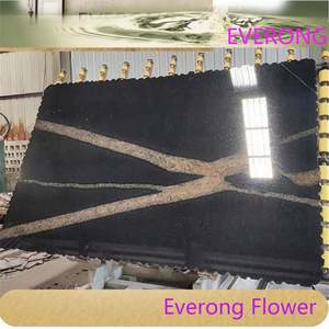 Losa de granito EV Thunderbolt, <span class=keywords><strong>precio</strong></span> de <span class=keywords><strong>bloque</strong></span> crudo de piedra Natural, losa de granito de mármol de pared negra para pared Interior y Exterior - Product Image 3