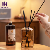 Diffuseur d'aromathérapie sans flamme 500 ml, grande bouteille, roseaux en rotin, cadeau décoratif, parfum, vente en gros