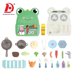 HUADA Mochila de Dulces 2 en 1, Juego de Imitación de Heladería, Juguetes de Cocina para Niños, Juego de Simulación con Postres de Juguete - Product Image 3