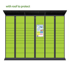 Casier à <span class=keywords><strong>colis</strong></span> extérieur intelligent en acier laminé à froid assemblé, points de dépôt et de récupération à écran tactile, modèle ORPHEUS - Product Image 4