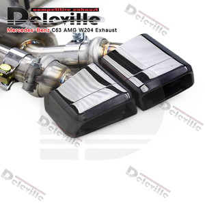 Race Factory Catback Auspuff für <span class=keywords><strong>Mercedes</strong></span>-Benz C63 AMG W204 6.2L 2012-2016 Car Escape SUS304 Rohrs chall dämpfer Auspuff anlage