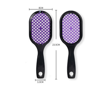 Pettine Professionale per Parrucchieri, per Massaggio e Asciugatura Rapida, con Rete a Nido d'Ape, Anti-Nodo, per Styling Capelli Lisci, Pettine Cavo - Product Image 2