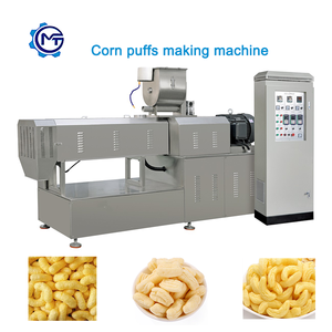 Ligne de production de snacks soufflés croustillants avec extrudeuse à double vis - Product Image 1