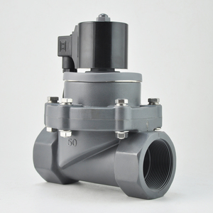 Van điện từ nước nhựa PVC UPVC <span class=keywords><strong>12V</strong></span> 24V <span class=keywords><strong>2</strong></span> inch 3 inch DN50 DN80 - Product Image 1