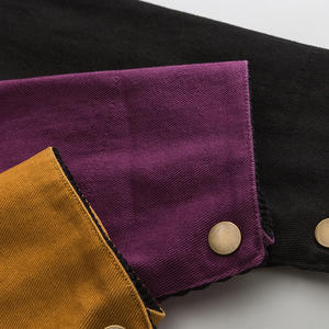 Nouveau Vintage vêtements <span class=keywords><strong>de</strong></span> <span class=keywords><strong>travail</strong></span> coton lourd sergé Detroit <span class=keywords><strong>veste</strong></span> coupe ample velours côtelé revers manteau mode <span class=keywords><strong>travail</strong></span> <span class=keywords><strong>veste</strong></span> pour unisexe - Product Image 6