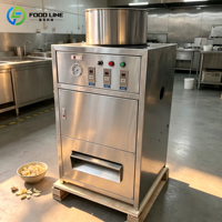 Éplucheur d'ail à vortex d'air haute pression, conception hygiénique de qualité alimentaire