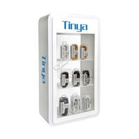 Présentoirs de comptoir pour cigarettes, présentoirs de comptoir LED, vitrine CBD, présentoir pour magasin de tabac
