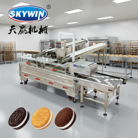 Machine à crème pour sandwichs et biscuits automatique haute vitesse, nouvelle, avec lait et maïs, haute productivité, équipement de boulangerie en acier inoxydable 304