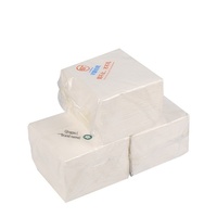 Boîte publicitaire personnalisée de serviettes en papier en vrac pour la restauration rapide, en carton vierge, pour restaurants et hôtels, avec impression de logos sur mesure