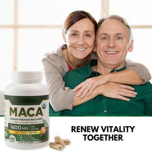 מפעל אספקת הסיטונאי הטוב ביותר תוסף תזונה אורגני maca ginsg עבור האדם תומך אנרגיה עם תווית פרטית - Product Image 4