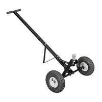 Chariot de remorquage réglable de 600lb avec pneus pneumatiques de 10 "pour remorquage de voiture deux chariots