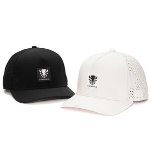 Gorra Trucker de Nailon con Parche de Goma, 5 Paneles, Visera Curva, Gorra de Rendimiento Personalizada al por Mayor - Product Image 1