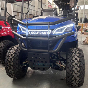 Carrito de Golf HKBG de Nuevo Diseño Azul para 4 Personas con Tracción en las Cuatro Ruedas, Alta Calidad, Velocidad de 30 km/h, Capacidad de Subida del 20% - Product Image 2