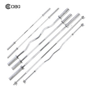 Bitki toptan çift rulman tipi ağırlık kaldırma düz çubuk özelleştirilebilir çelik halter Bar raf - Product Image 1