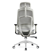 Chaise ergonomique de maille de bureau de pivot de dossier réglable de cadre en métal moderne exécutif avec l'appui-tête de roue et les sièges de repose-pieds