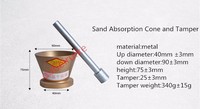 Sand Cone and Tamper Determination of the Particle Density of Fine Aggregates ( Sand Absorption Cone With Tamper )