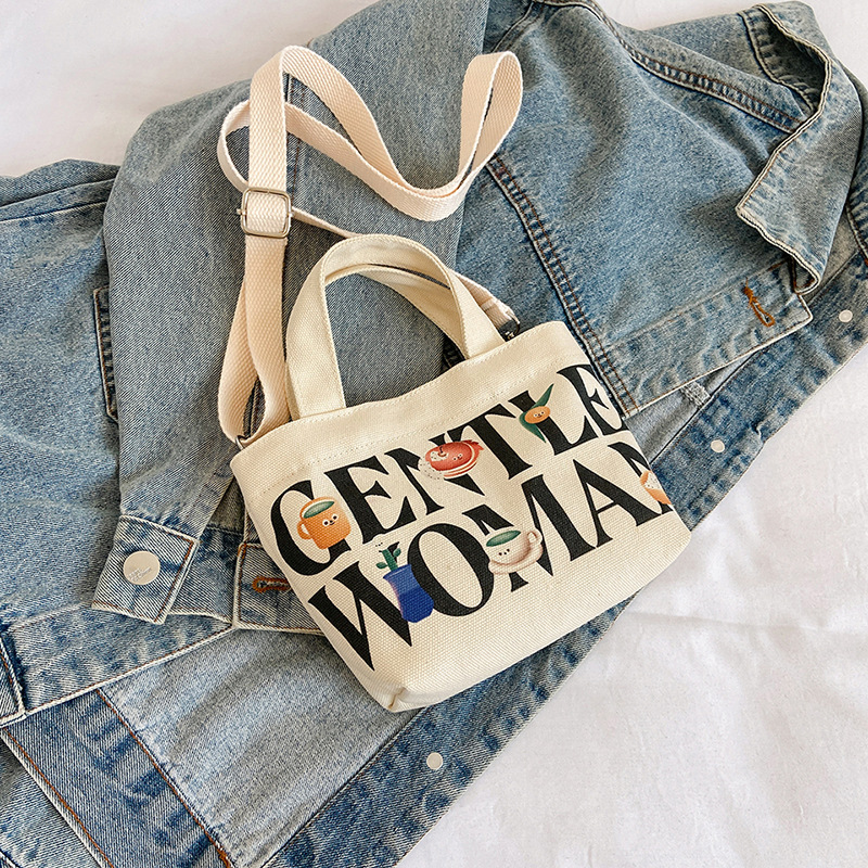 Gentle Woman Bag 2023 - Stylish & Portable Canvas Tote
