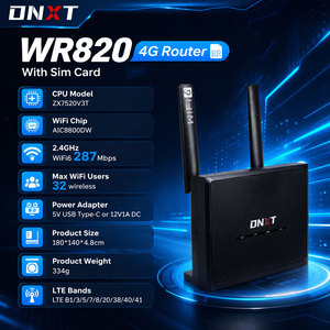 DNXT Portable Wifi <b>Modem</b> RP-SMA WPS Lte Router 1WAN/4LAN Cat4 <b>Modem</b> Wifi Universel 4000mAh AP Mode Router Usb Wifi for Office - Product Image 2
