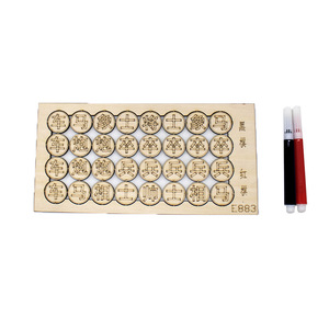Modèle éducatif d'échecs chinois en bois, Kit STEM à monter soi-même pour enfants de 4 à 6 ans E883 - Product Image 2